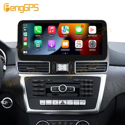 Linux Car Radio for Mercedes-Benz ML W166 GL X166 2012 - 2015 Multimedia Player Auto Stereo Vedio GPS Carplay Screen Accessories