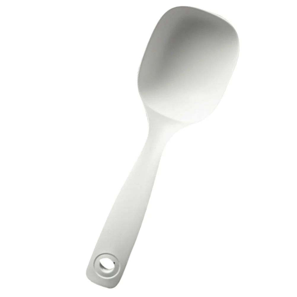 Rice Scooper Plastic Rice Paddle Spoon Japanese Sushi Rice Scoop Soup Ladle Kitchen Serving Spoon Cooking Utensil Rice Servers