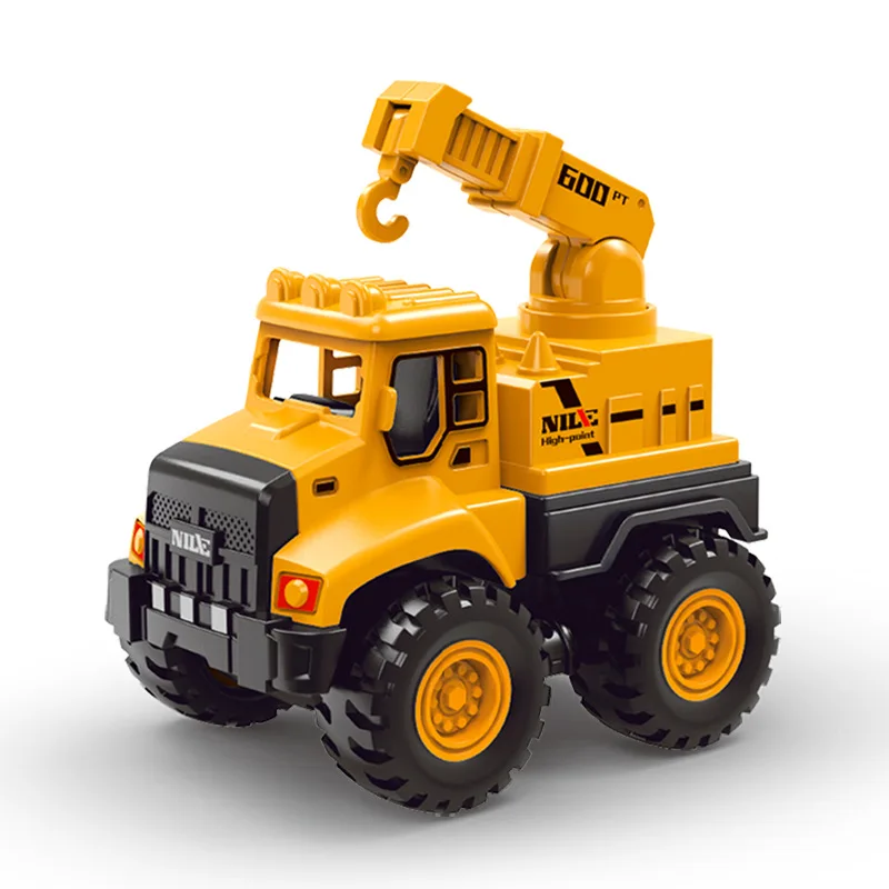 Children\'s Excavator Mixer Truck Dumper Simulation Engineering Vehicle Toys Inertia Car Toys For Children Boys Birthday Gift