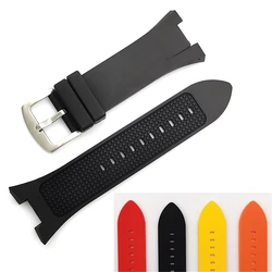 Watch Strap Band Watchband 31mm Rubber  For Armani Exchange ARAX1803 AX1802 AX1050