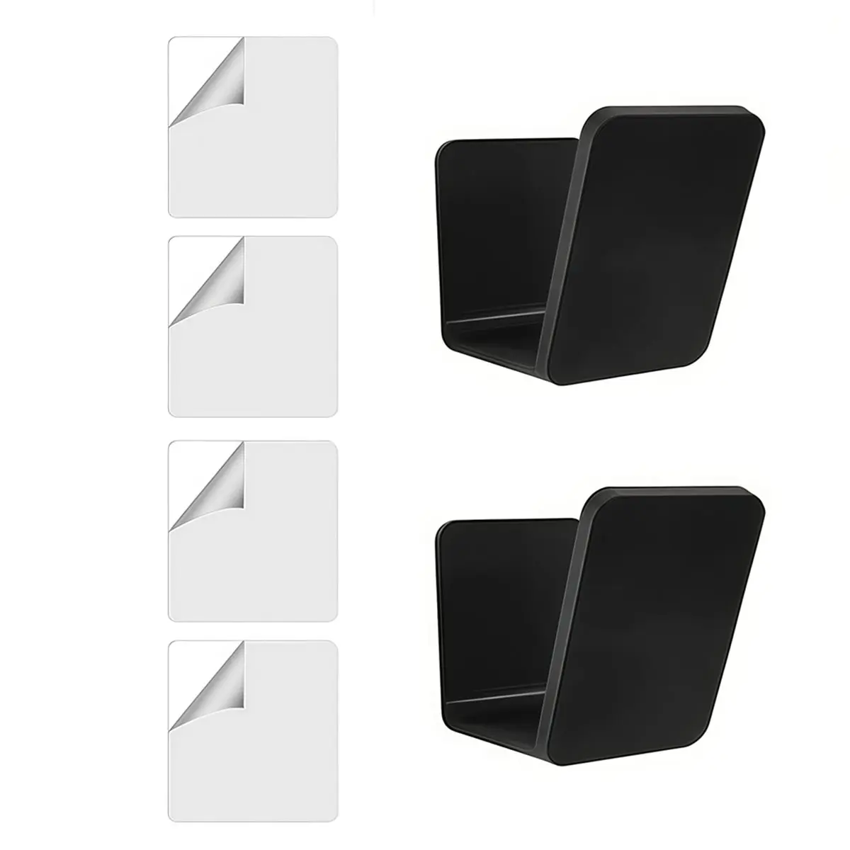 L79A 2 Pack Metal Baseball Glove Wall Mount Holder Sports Gloves Display Boxing Glove Holder Rack