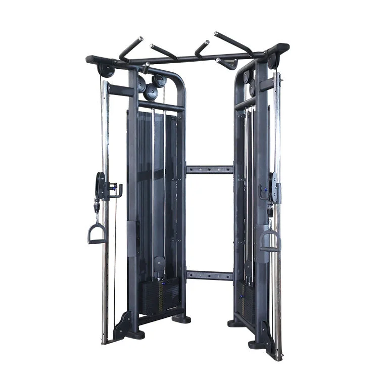 Adjustable Steel Pulley Gym With Smith Cable Cross Chest Exercise Arms Strength Training Equipment