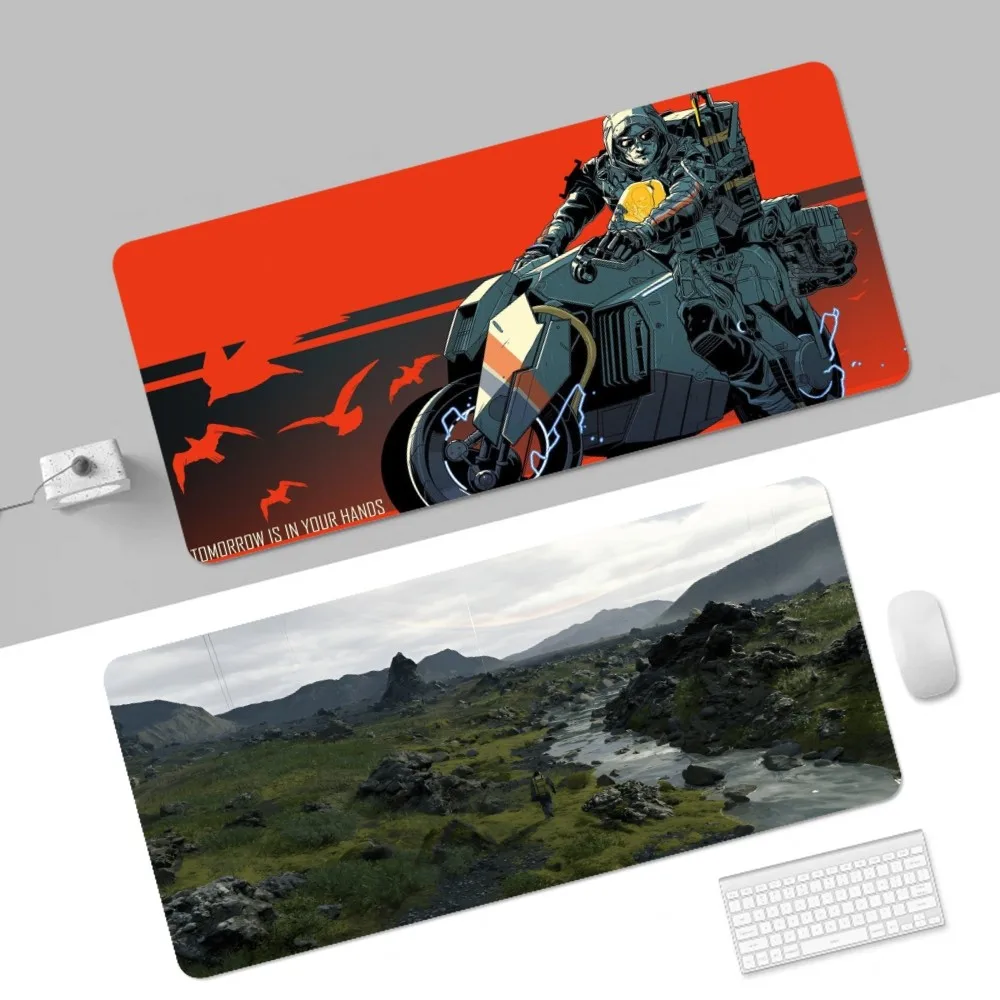 

Death Stranding Mousepad 80x30cm XL Lockedge Office Computer Desk Mat Table Keyboard Big Mouse Pad Laptop Cushion Bedroom