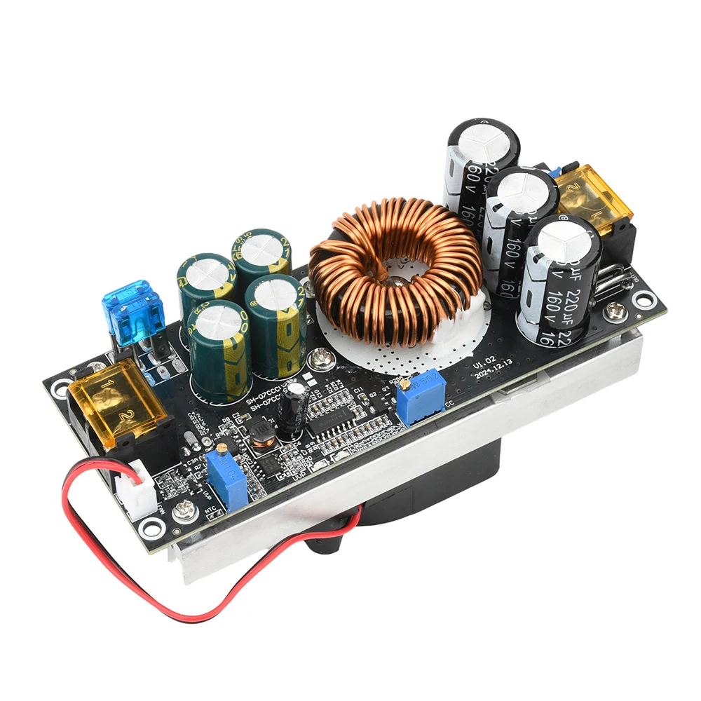 1200W 20A DC-DC Boost Converter Step Up Power Supply DC14-60V to 14-90V DC14-85V to 14-90V/14-120V Adjustable Voltage Module