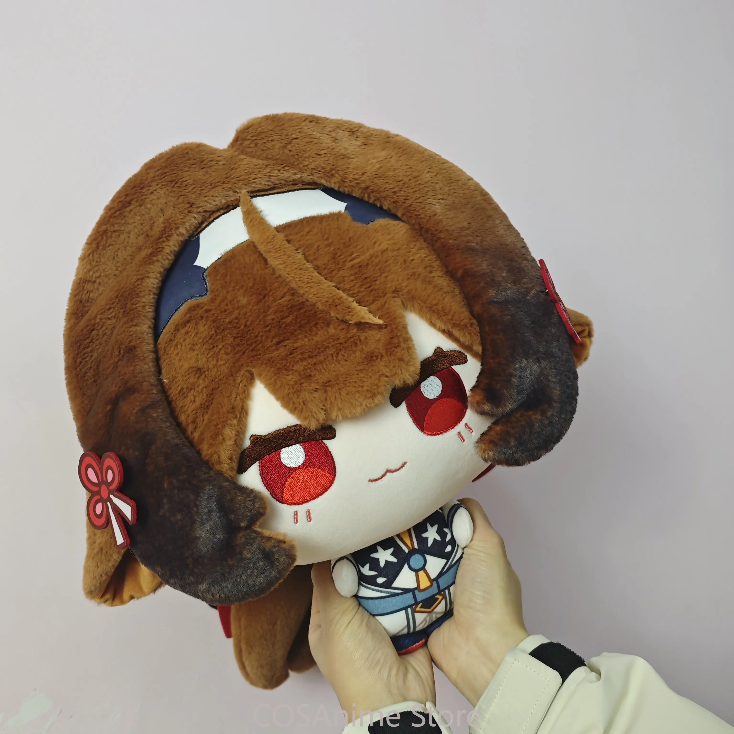 

Zenless Zone Zero Ye Shunguang 35cm Anime Game Big Head Figure Maumet Puppet Idol Plushies Pillows Pillow Cosplay Halloween Gift