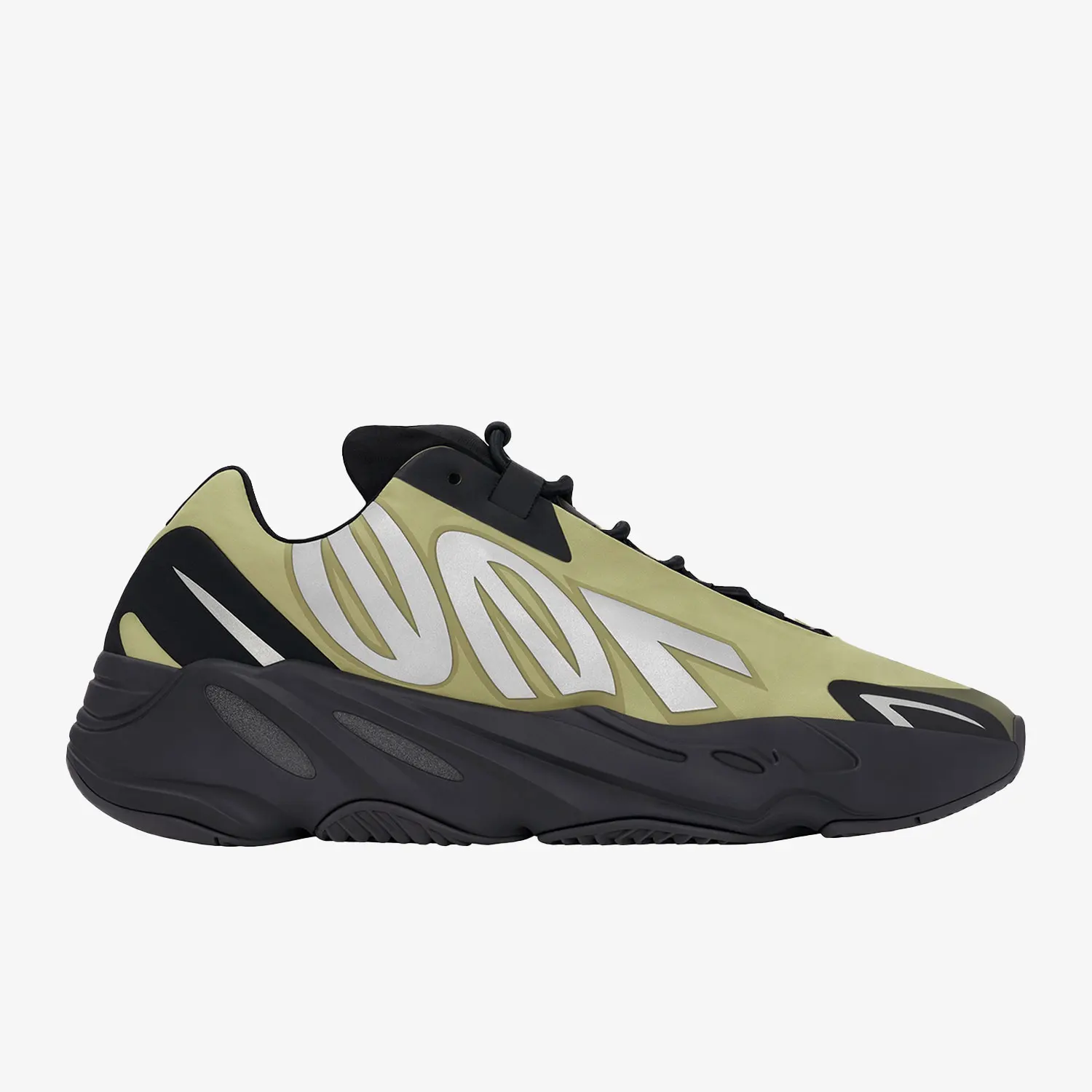 Adidas Authentic Three Leaves Men's Women's Thick Sole Wear-Resistant Sports Casual Shoes GW9525