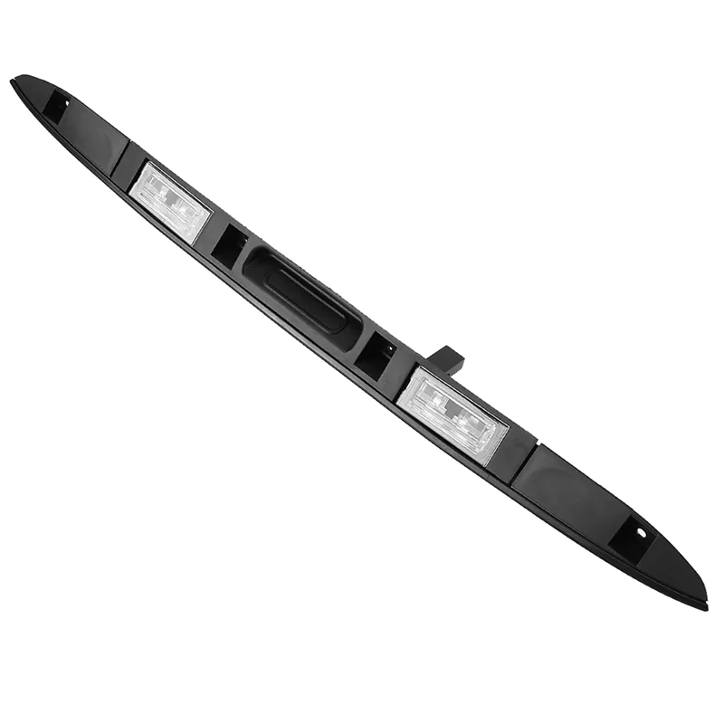 

Car Rear Trunk Lid Handle Grip With Key Button Light 51 13 7170676 For BMW X5 E53 2000-2006 Boot Licence Plate Handle Parts-A67F