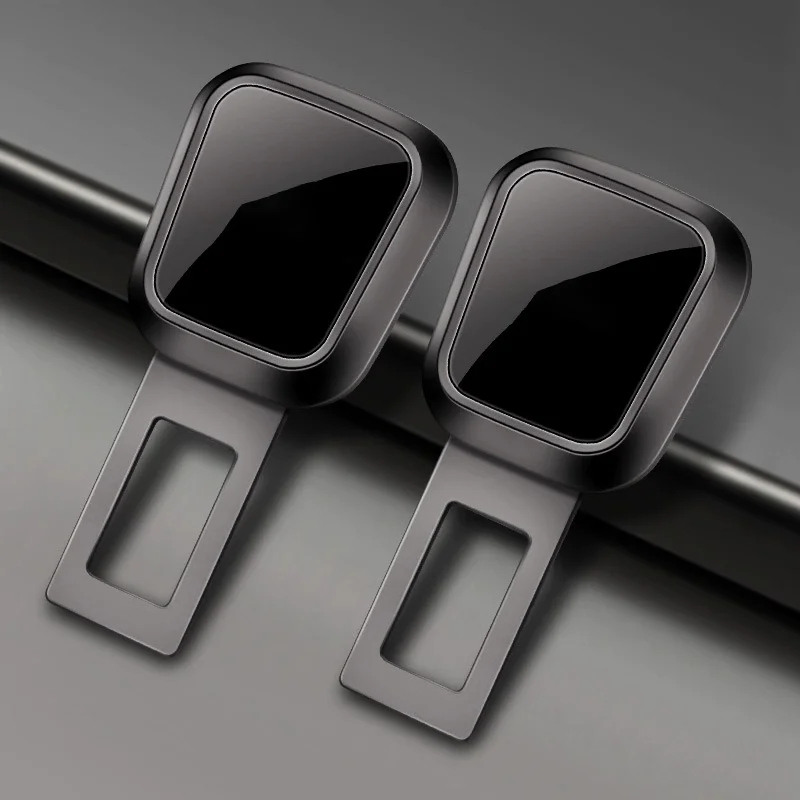 

1/2 шт., удлинитель зажима для автомобильного ремня безопасности, пряжка с замком ремня безопасности, толстая вставка, удлинитель розетки, пряжка безопасности для Tesla Porsche