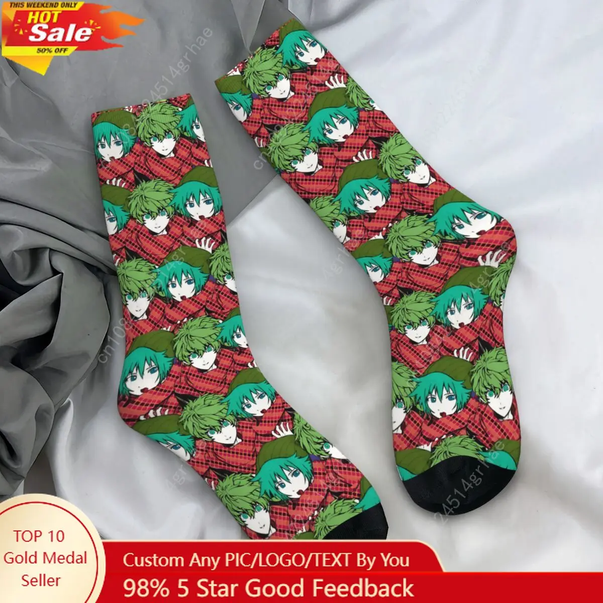 

Sou HiyoriShin Tsukimi Your Turn To Die Носки YTTD Game Kawaii Чулки Унисекс Мужские удобные носки Осенние нескользящие носки