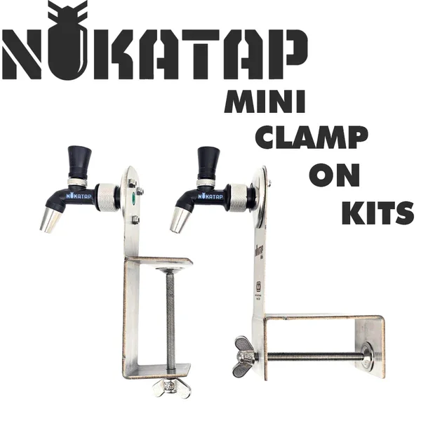 KegLand NukaTap Mini Clamp On Kit Builder ( Nukatap Mini Is Not Included) Homebrew Beer