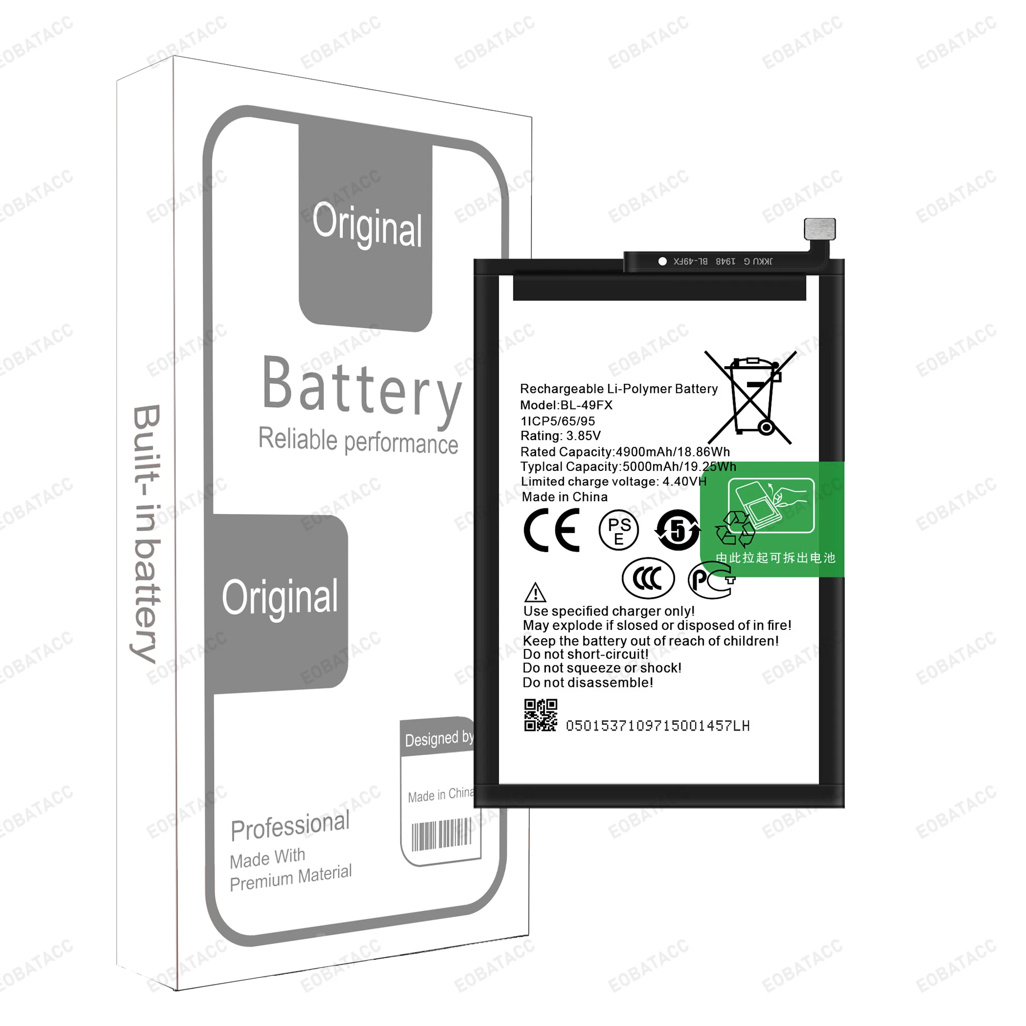 2026 Years New BL-49FX Battery 5000mAh For Infinix Spark 5 Pro /Smart 5/Smart 6/Smart 6 Plus/Smart 6 HD Battery +Free Tools