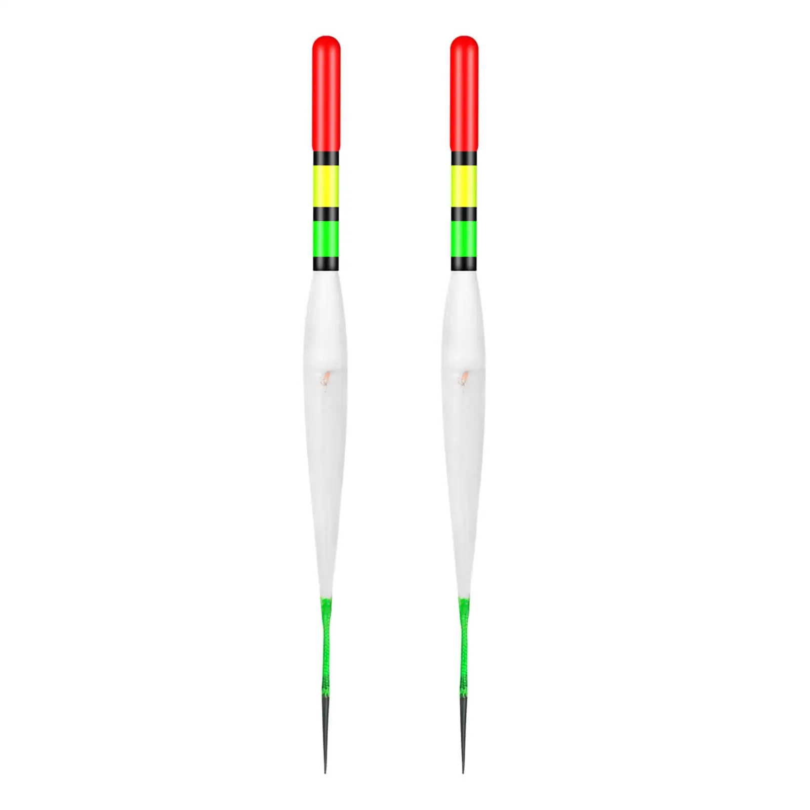 

2Pcs Fishing LED Floats Light up Bobbers Electronic Buoy Automatic Reminder Luminous Tackle Smart Electric Fishing Float