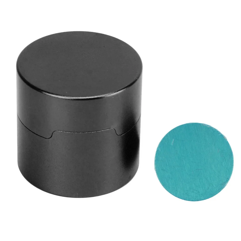 

Кейс для бильярдного мела, круглый, из алюминиевого сплава, портативный, держатель для мела, коробка для мела для бильярда, для бильярдных игр