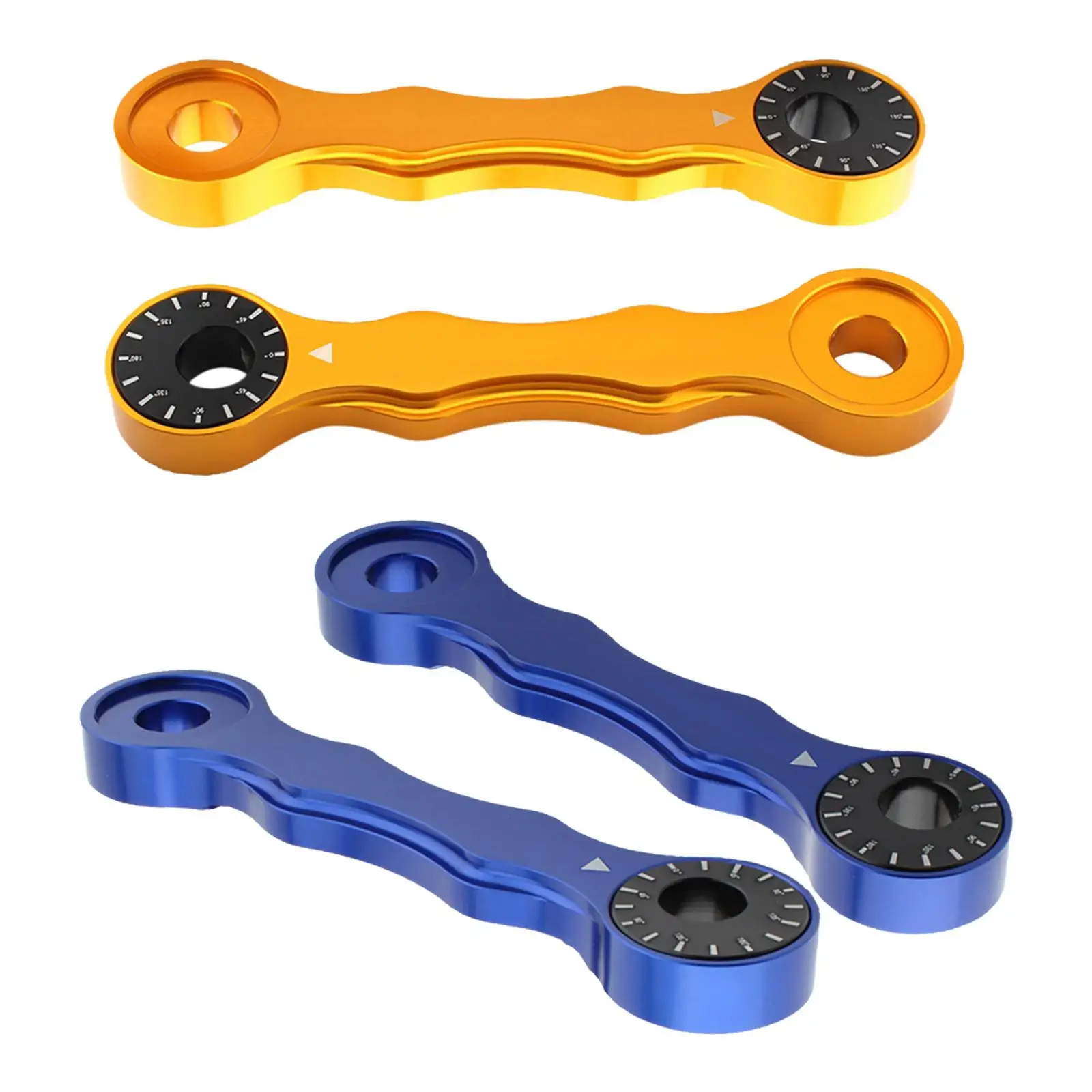 

2 Pieces Motorcycle Lowering Links Set Replaces for Suzuki RM125 200