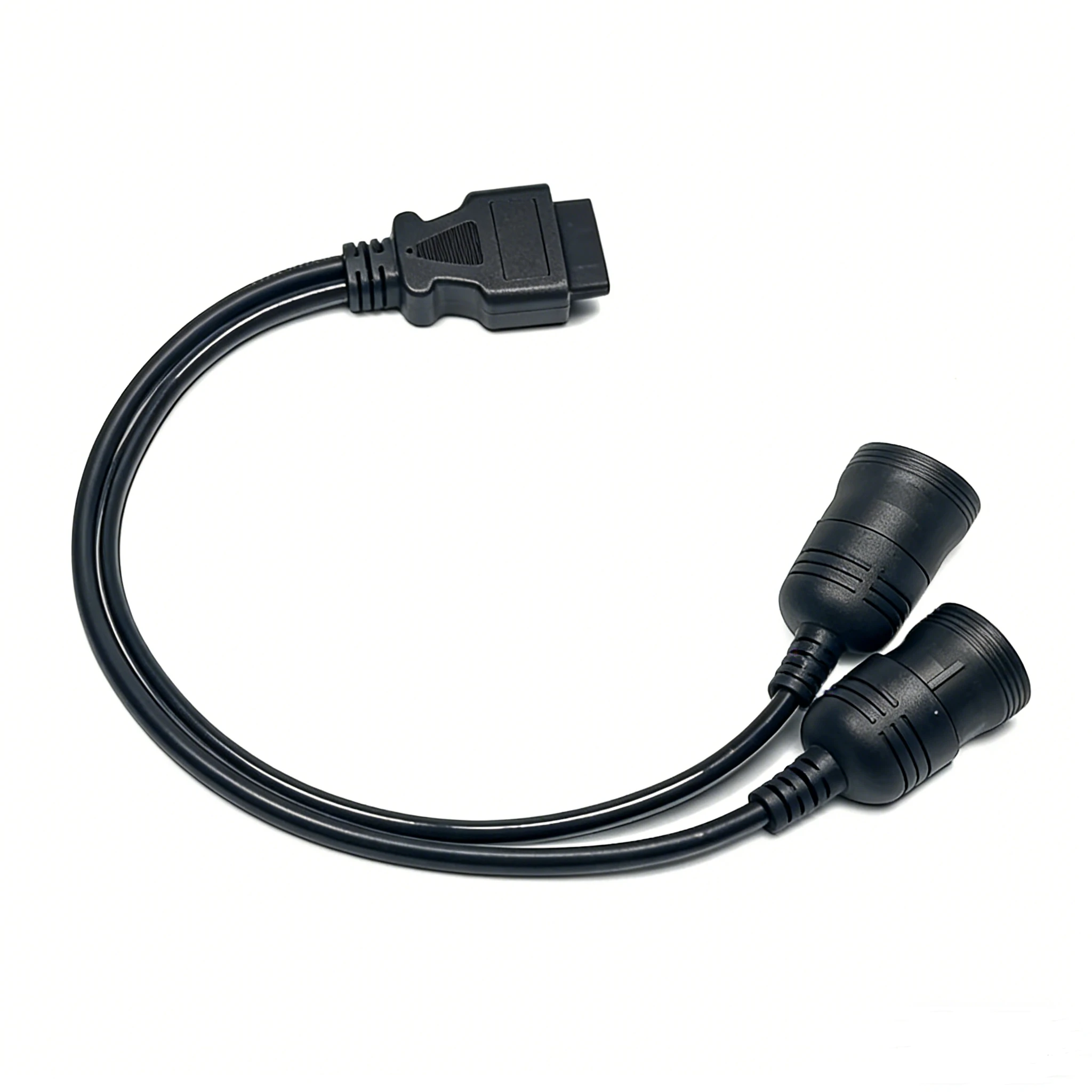 Car Truck Y Cable OBD OBD2 16pin Female To J1708 6pin/ J1939 9pin OBDII 60CM Cable diagnostic adapter cable diagnostic tools car