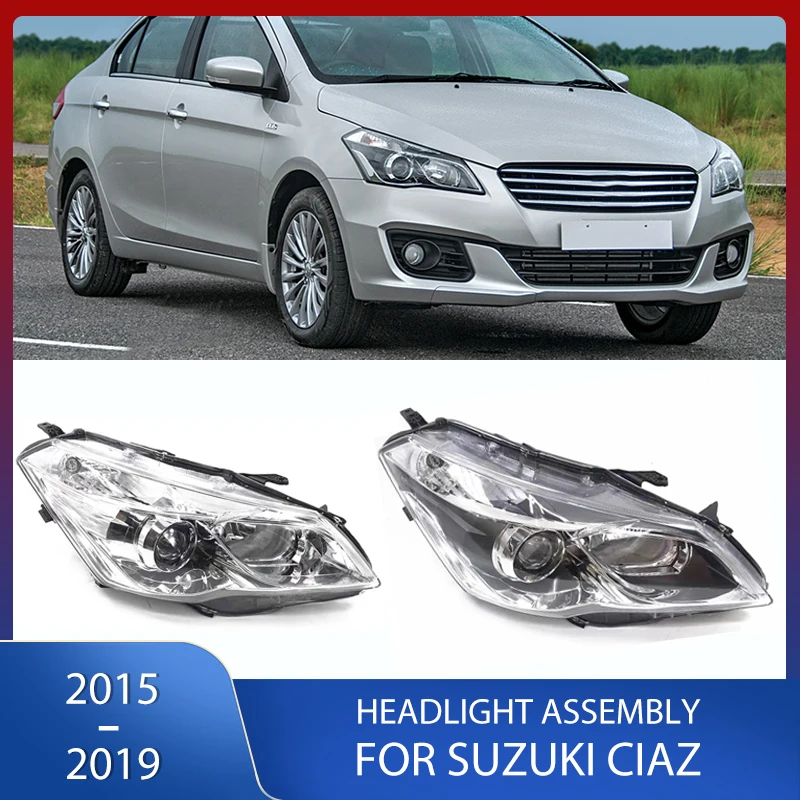 

Car Headlight Assembly Headlamp Head Light Head Lamp Fog Lights No Bulb For Suzuki Ciaz 2015 2016 2017 2018 2019 35300-78M10-000