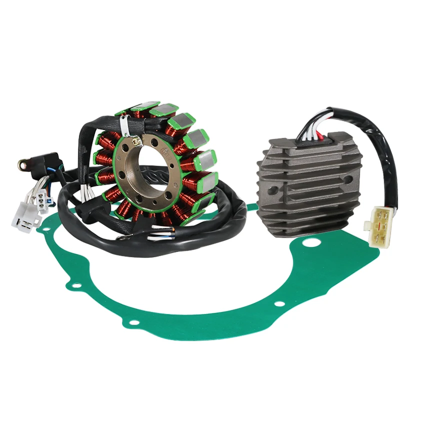 يناسب ياماها SRV250 رينيسا 1996-1997 سنوات منظم مغناطيسي الجزء الثابت لفائف مجموعات ربط السيراميك الارضي 4DN-81410-00/3LS-81960-00/3DM-15451-00