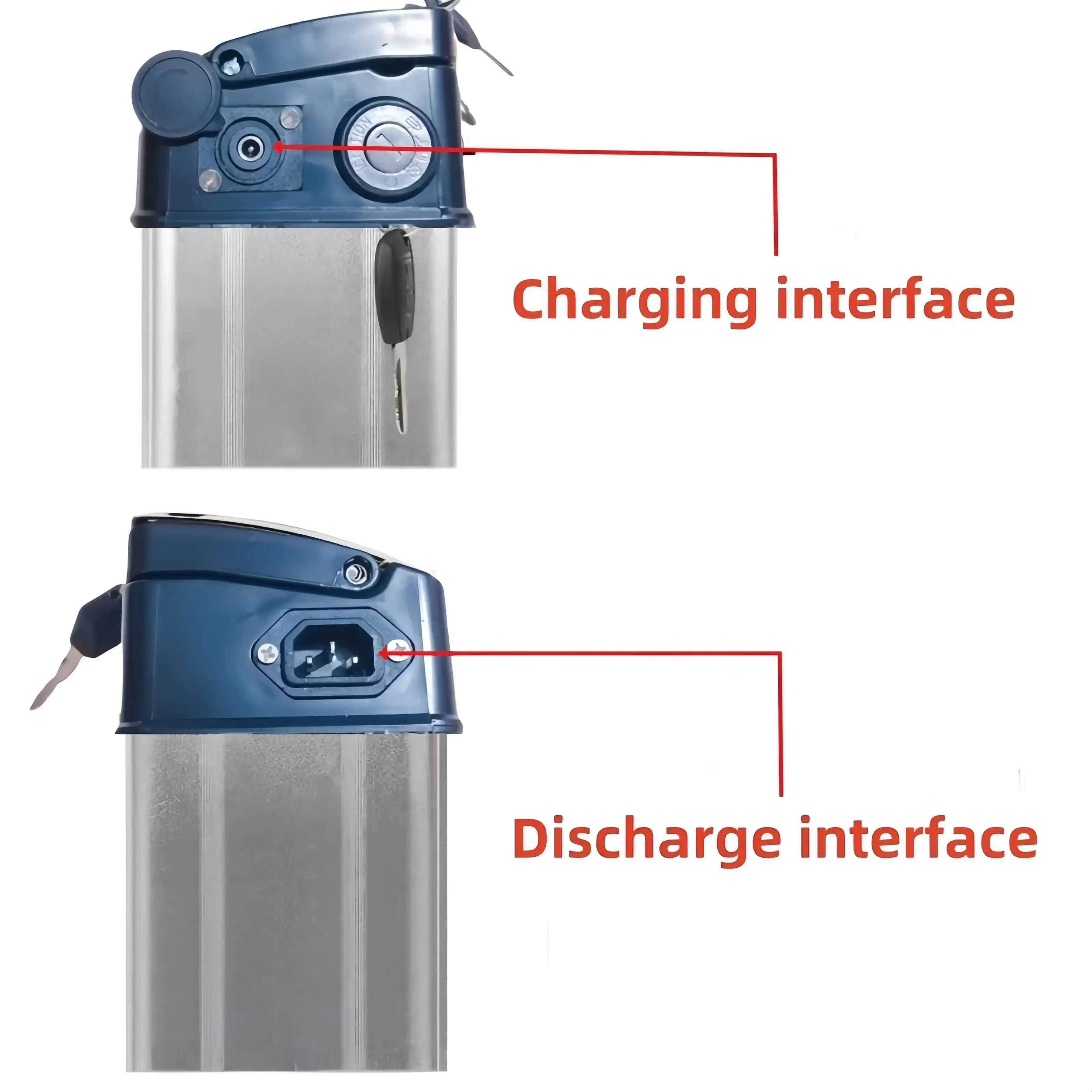 Haiba, 48V battery pack, 48V10Ah, 15Ah, 20Ah, 1000W, 18650, high-power rechargeable lithium-ion battery Haiba Battery +charger