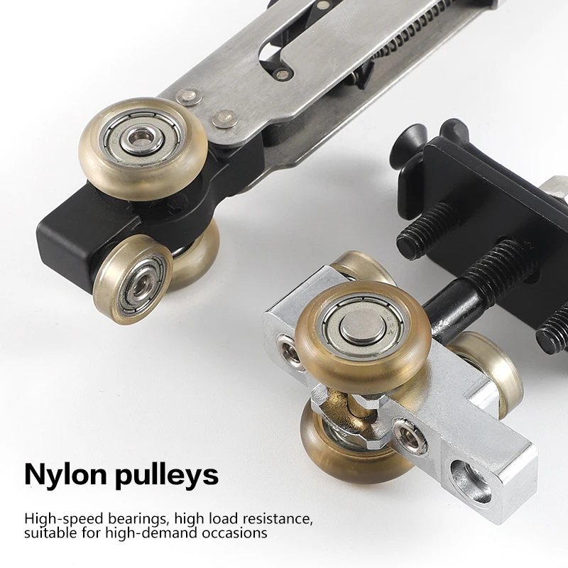 Summit Push Slide Bus Deurrail Hardware Top Mount Verborgen Track Systeem Voor Inbouw Kledingkast En Kamerdeuren Ruimtebesparend