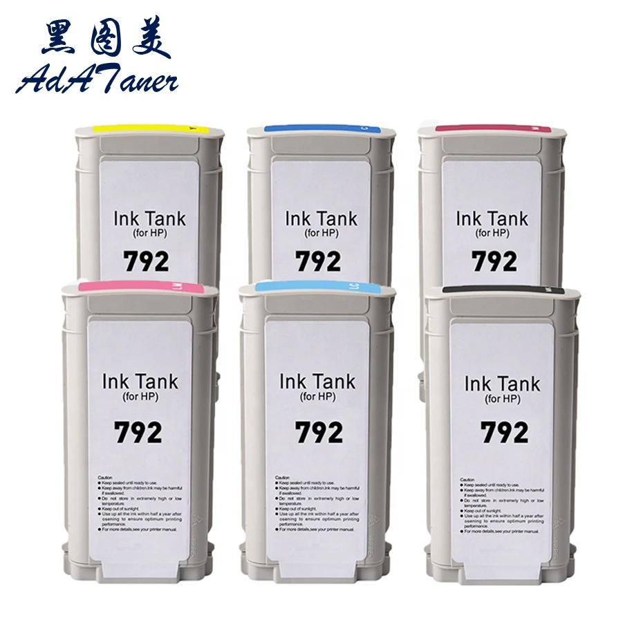 

792 Premium Color Remanufactured Latex Ink Cartridge For HP Designjet L26100 L26500 L28500 Printer 26100 26500 28500 for HP792