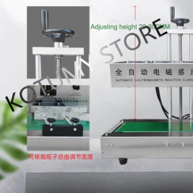 

New Electromagnetic Induction Aluminum Foil Automatic Bottle Sealing Machine Fully Automatic Continuous Medicine Bottle Plastic