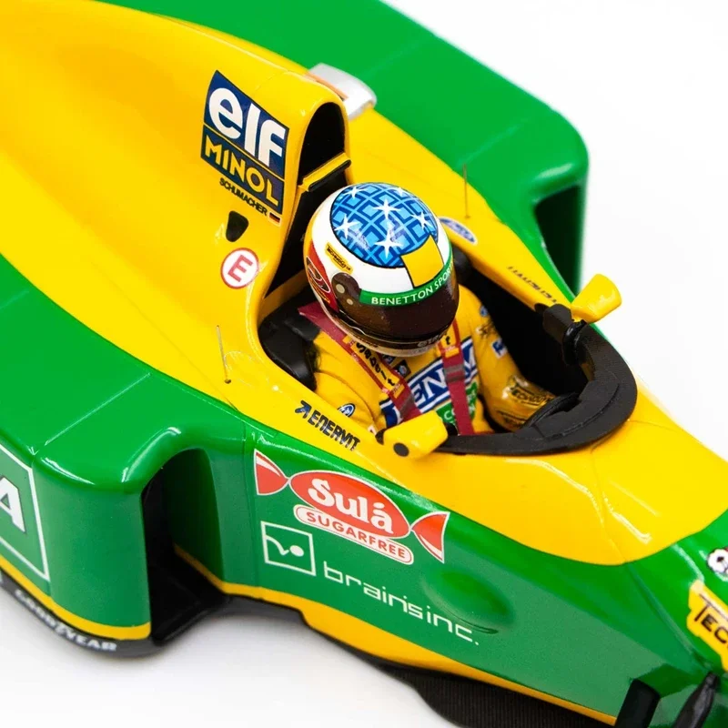 Minichamps 1:18 F1 B193B Schumacher 1993 Portugal Simulation Limited Edition Resin Metal Static Car Model Toy Gift