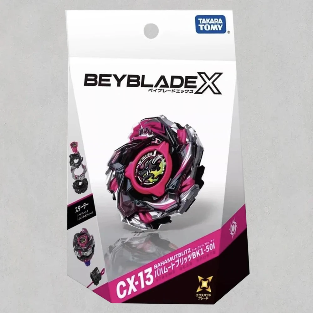 ORIGINAL TAKARA TOMY BEYBLADE X CX-13 Starter Bahamut Blitz BK1-50I