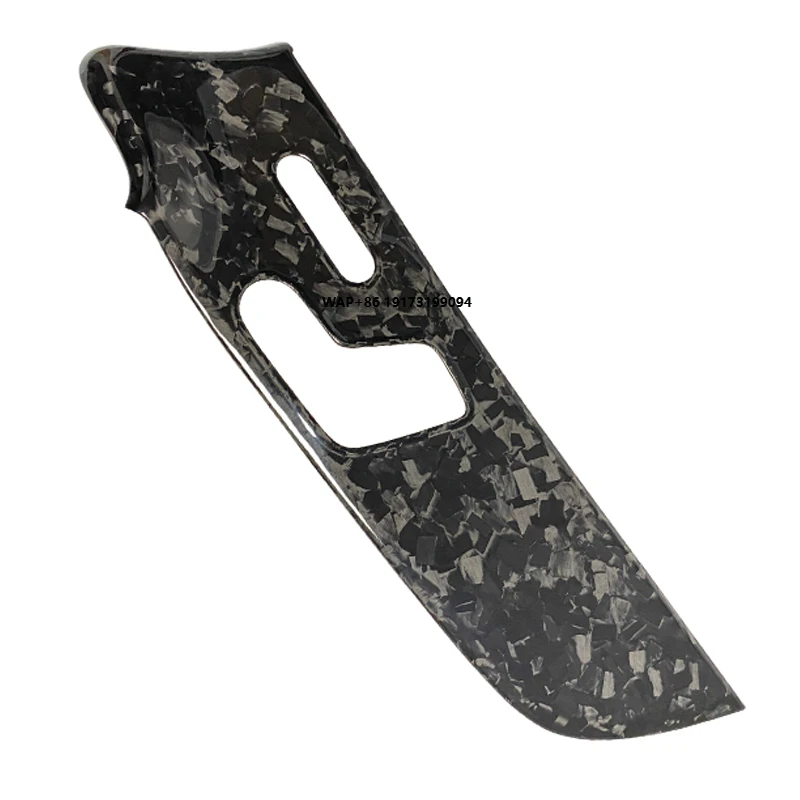 For M-ercedesBenz a CLA Class W177 C118 W118 CLA45 A35 2020 Carbon Fiber Car Interior Door Decoration Panel Cover Trims