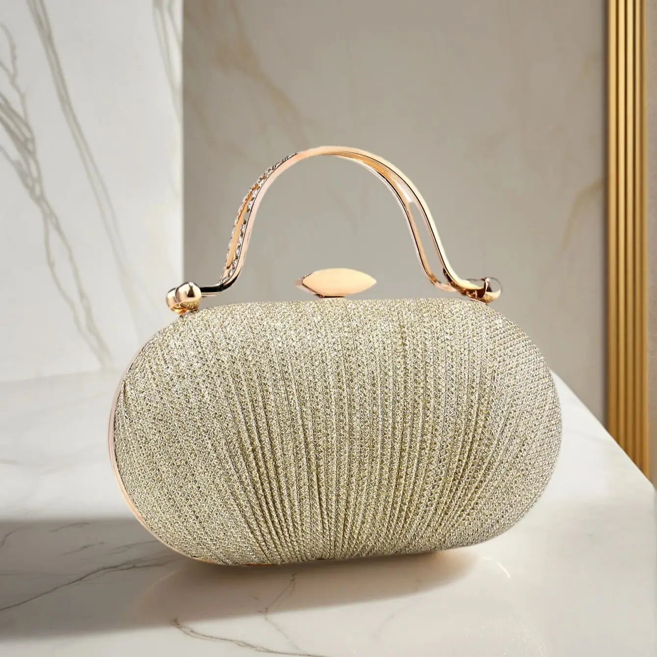 

Гламурные бархатные маленькие клатчи фиолетового цвета, сумки на плечо с металлической цепочкой в виде листьев, вечерние, банкетные, с принтом, кошелек Cockt