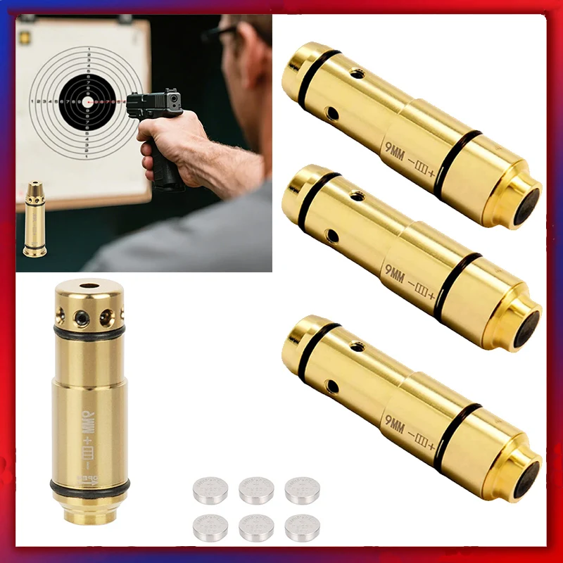 

Laser Training Bullet Cartridge Tactically Red Dot Lasers Training Cartridge Dry Lasers Trainer Cartridge Simulation Shootings