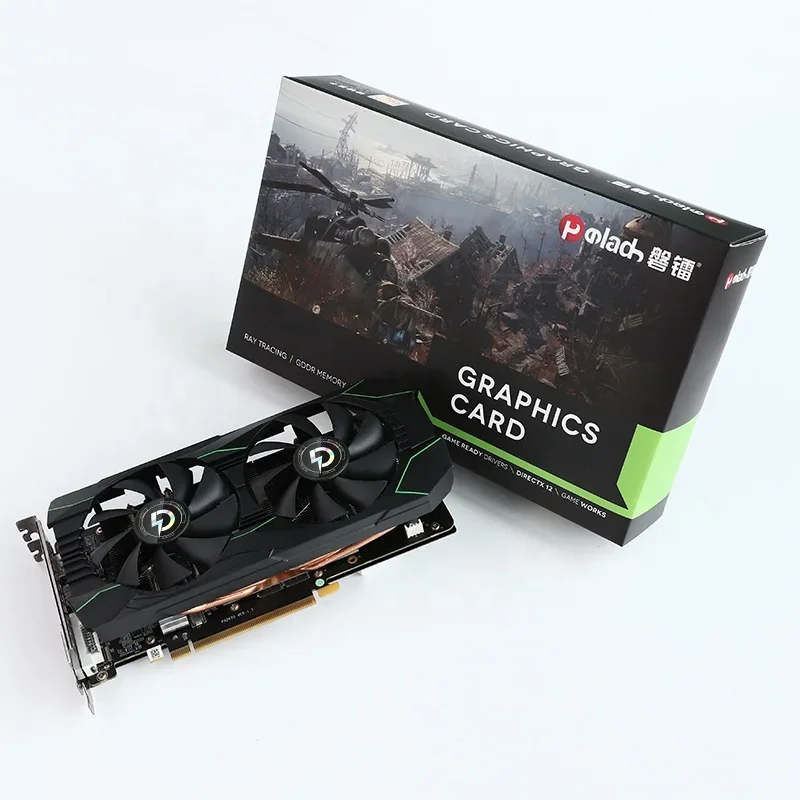 hot selling GTX1660 SUPER 6GB GDDR6 192Bit desktop computer graphics card Black GeForce GTX 1660 SUPER graphics card