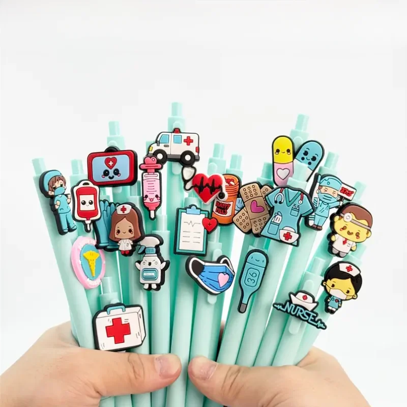 

11pcs/22pcs Medical Series Surface mount Ballpoint Pen, Medical Signature Writing Pen, Office Stationery Gift