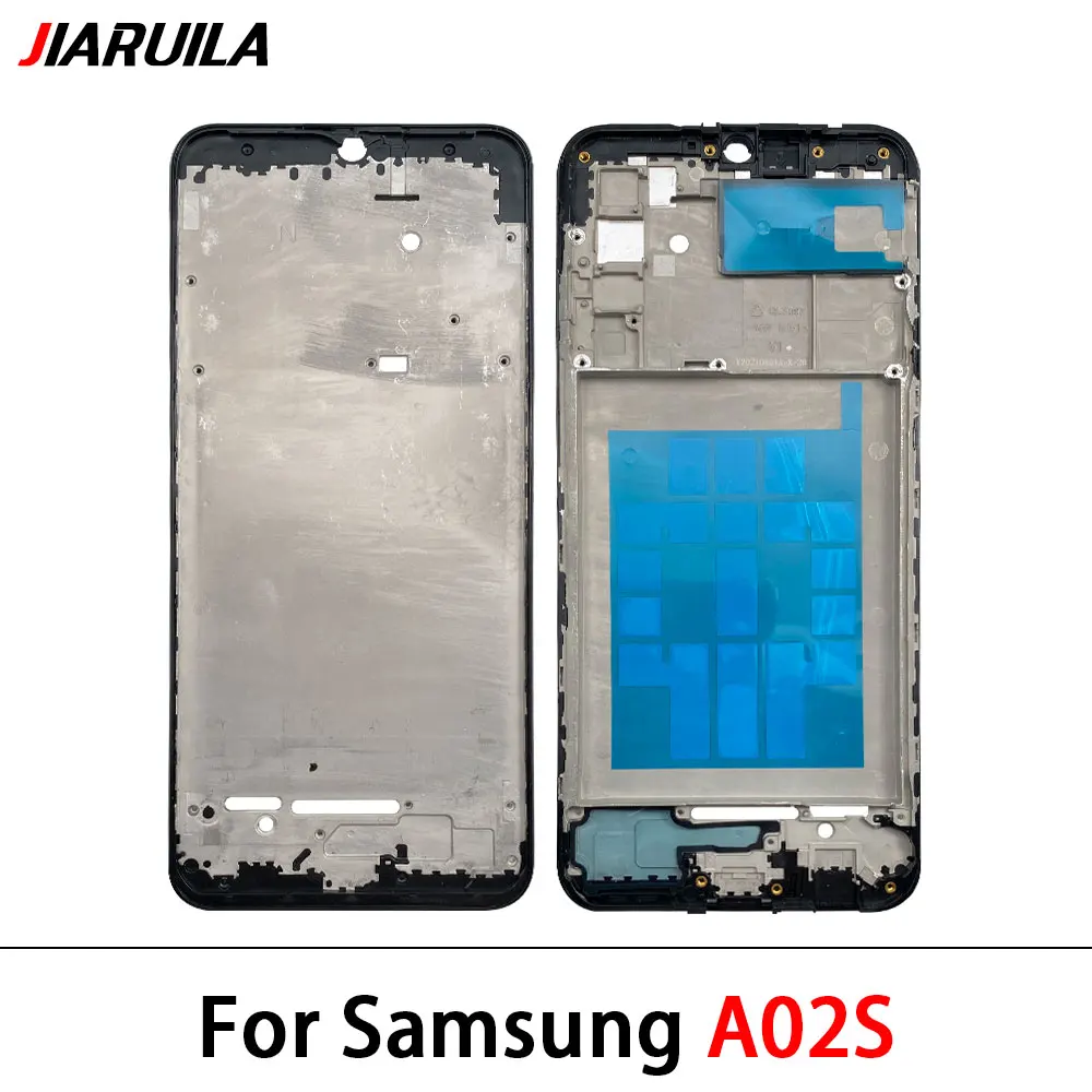 Front Housing LCD Display Frame For Samsung A02s A03s A03 Core A04 A04s A04E Housing Middle Frame Bezel Plate Cover