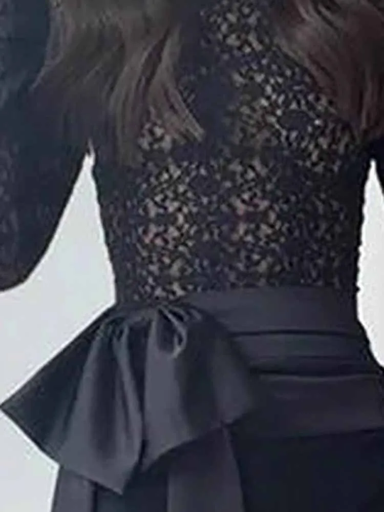 Sexy O-Neck Long Sl… - image