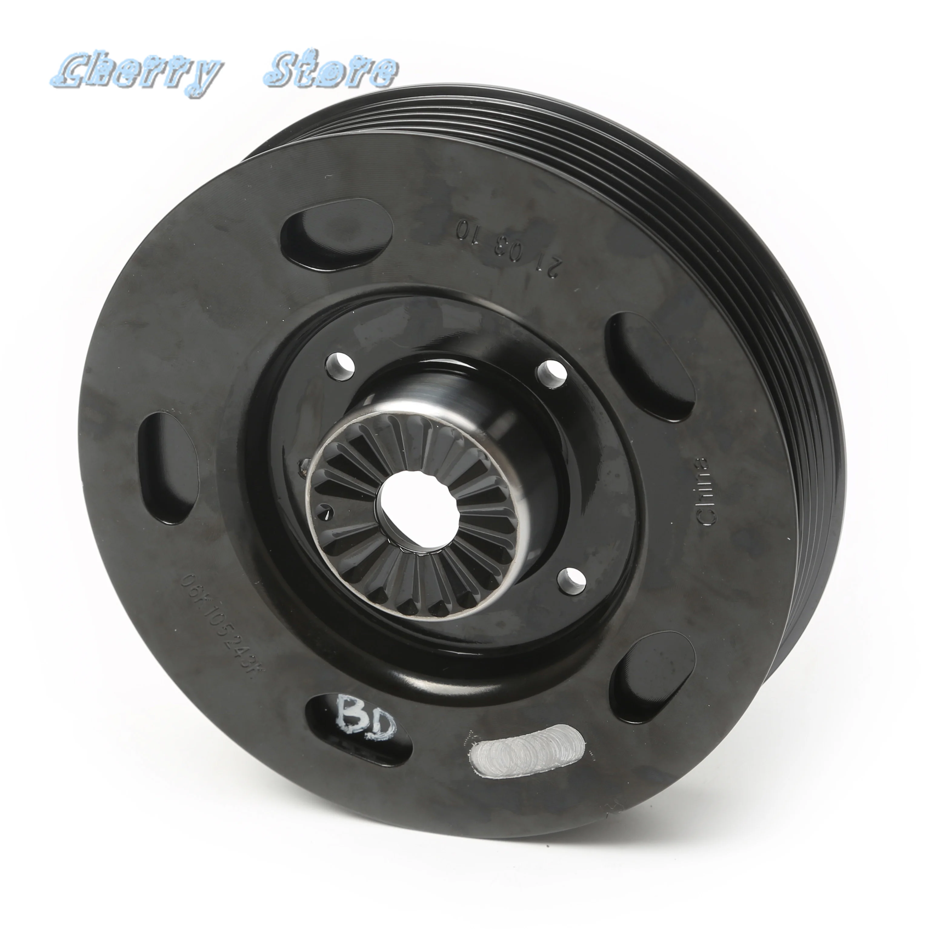 Engine Crankshaft Pulley For VW Arteon Beetle Eos Golf Cabriolet 2012-2016 Audi A3 S5 A8 Q2 Skoda 06K105243 755580