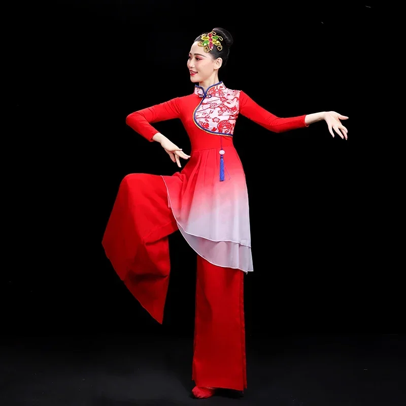 traditional chinese folk dance costume for woman dance costumes kids costume yangko girl children women yangge clothing ancient