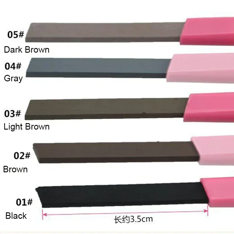 3EyeblogugPays l-Crayon étanche avec carte à sourcils, crayon rotatif pour femmes, stylo saillant bricolage, ensemble de maquillage