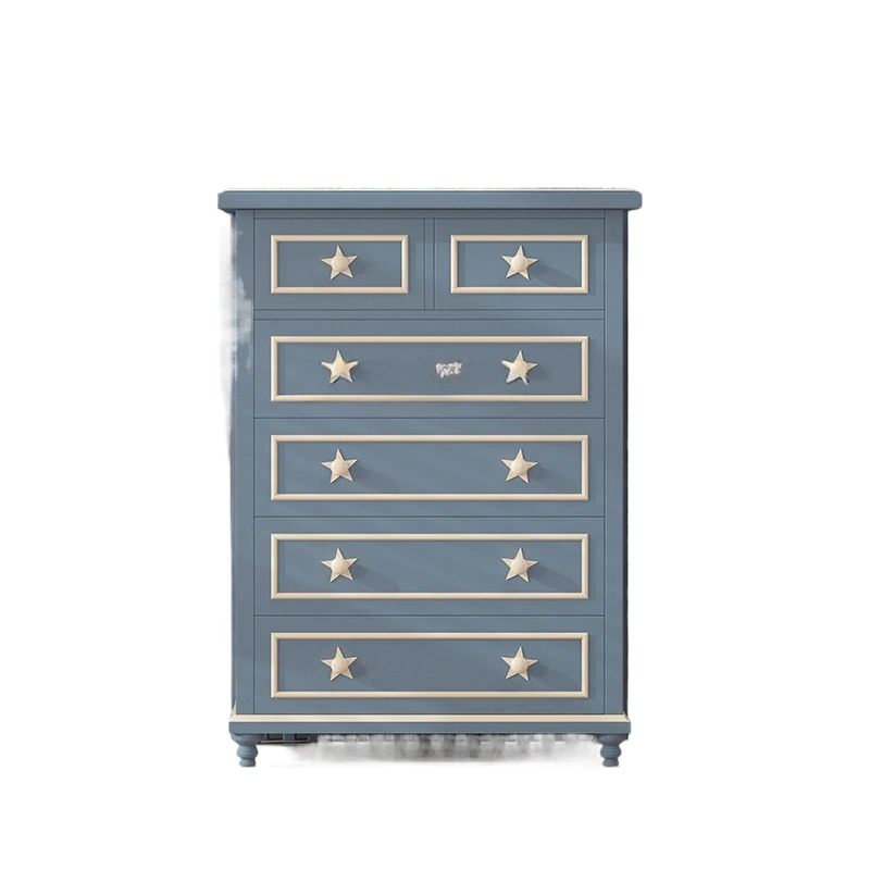 

American Solid Wood Drawer Style Storage Cabinet Wardrobe Boy Cabinet Locker Storage Box Chest of Drawers furniture