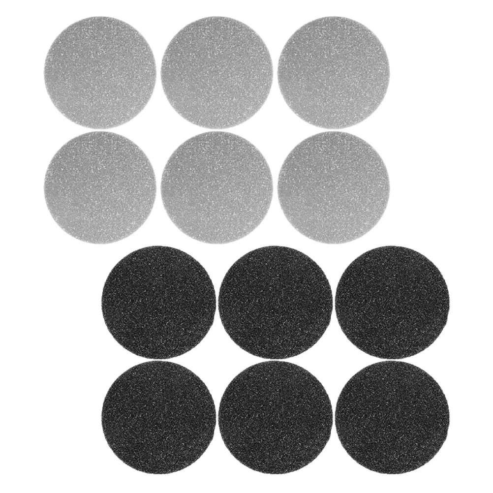 

12 Pcs Foot Grinding Stone Replacement Grinder Roller File Heads Electric Pumice Disc Replacements Multi-function