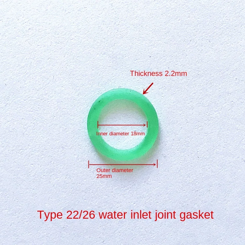 Nosel semprot tahan air gasket sealing o-ring, dispenser obat pertanian tabung obat sambungan tembaga cincin gasket kulit