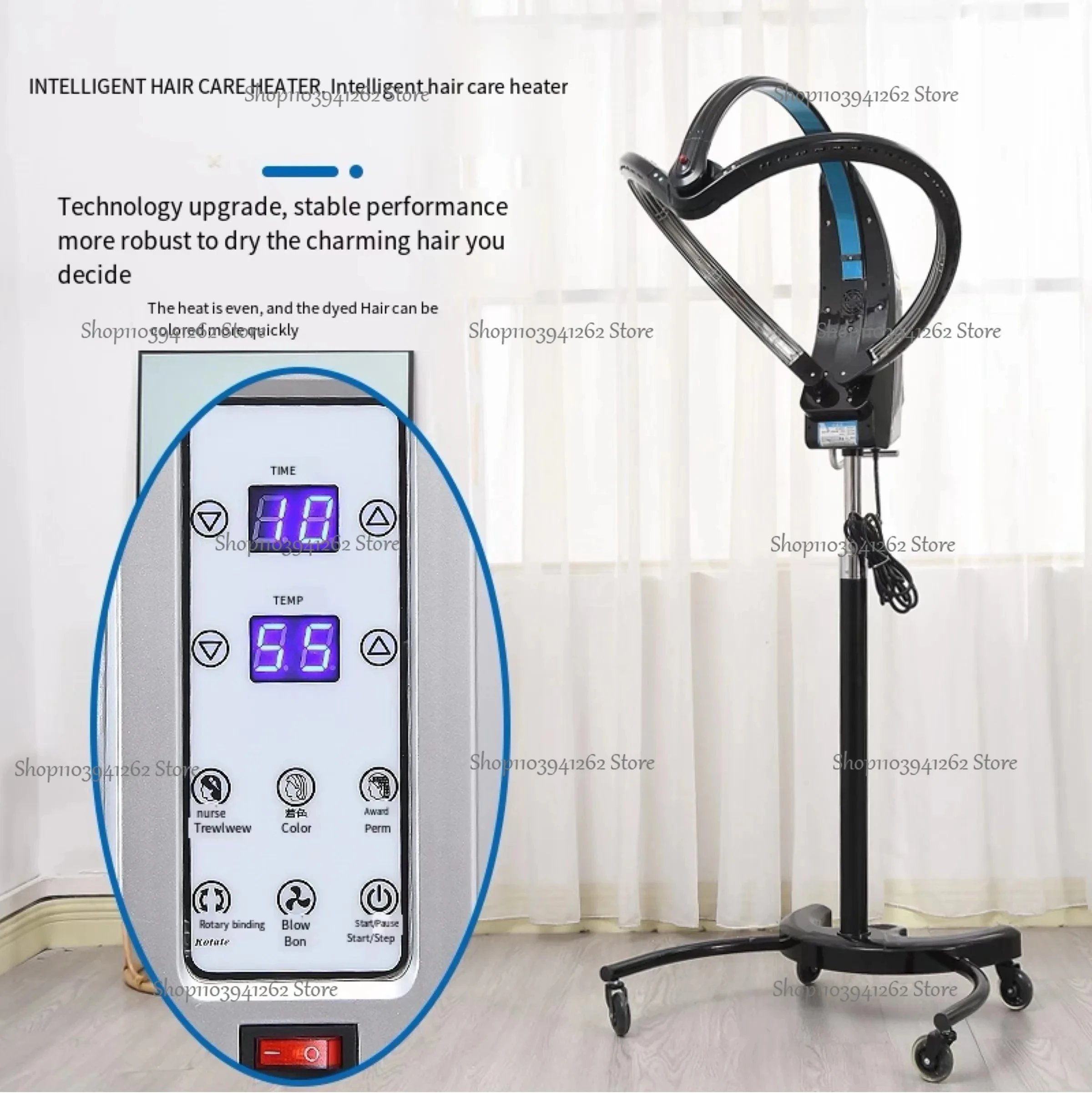 2025Самые продаваемые машины для парикмахерских, процессоры для окрашивания, машины для сухой глажки, портативные вертикальные фены, ионные нагреватели