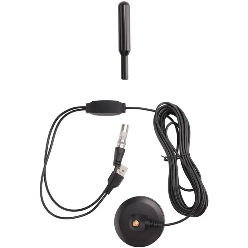 A42T-Indoor HD Digital Television Antenna 120 Miles Long Range Reception With Amplifier Signal Booster For 4K 1080P VHF UHF