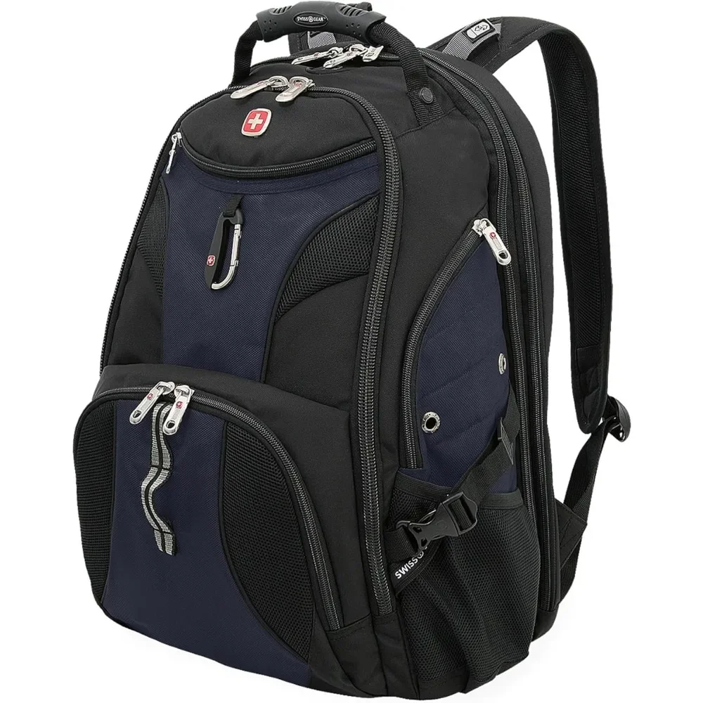 

1900 Scansmart TSA 17 Laptop Backpack, Blue/Black