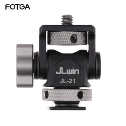 FOTGA-soporte de montaje para Monitor de zapata fría, placa QR Universal de zapata fría, 3KG de carga útil para fotografía, cámara DSLR SLR, Monitor Speedlite