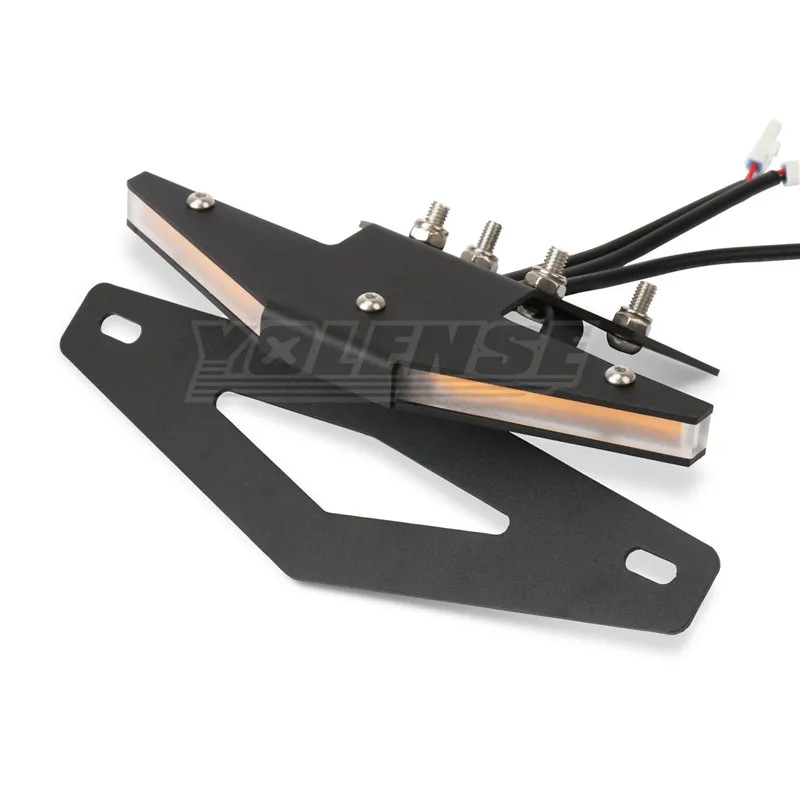 For ZHANGXUE 820RR 820 RR ZXMOTO ZX 820RR Motorcycle Integrated License Plate Bracket LED Lights Turn Signal Light