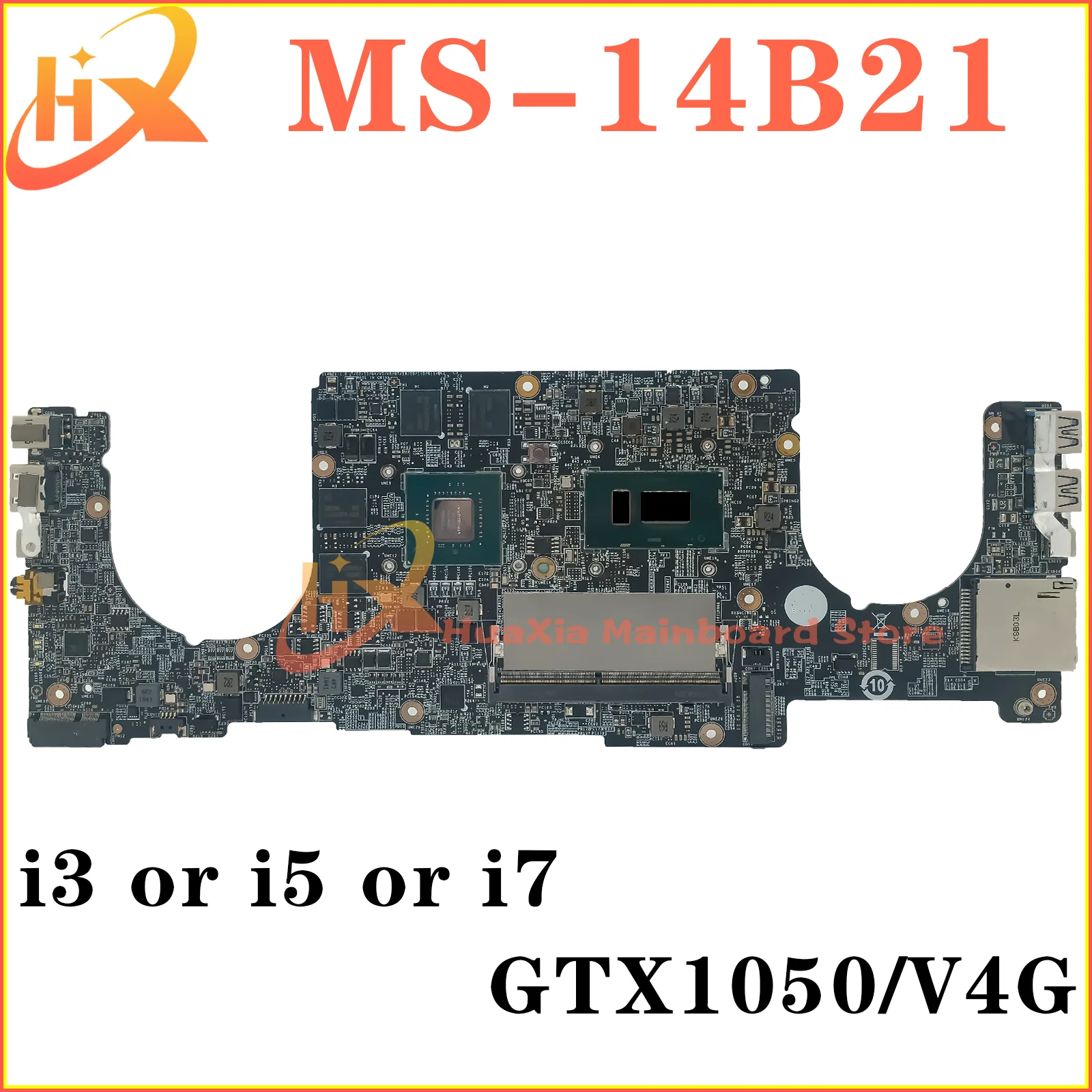 Материнская плата для MSI PS42 MS-14B2 MS-14B21, материнская плата для ноутбука i3 i5 i7 8-го поколения GTX1050/V4G DDR4