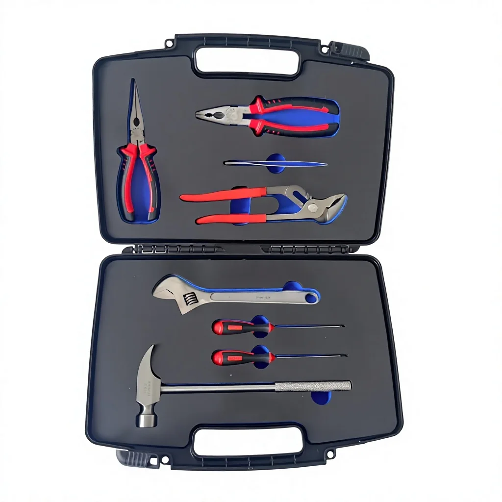Non Magnetic Titanium Tools Set 8pcs Professional Torque Wrench Lightweight Efficient Hand Hard Case Industrial Grade