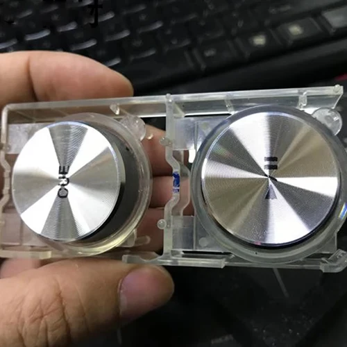 Pegatina de botón, Protector de pegatina de botón de pausa para accesorios de reproductor de disco Pioneer CDJ-2000NXS2