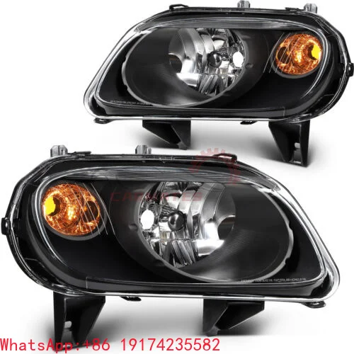 

Headlamp for 2006-2011 Chevrolet Chevy HHR Headlights Halogen Black Housing GM2502262 GM2503262 Auto Lighting Systems