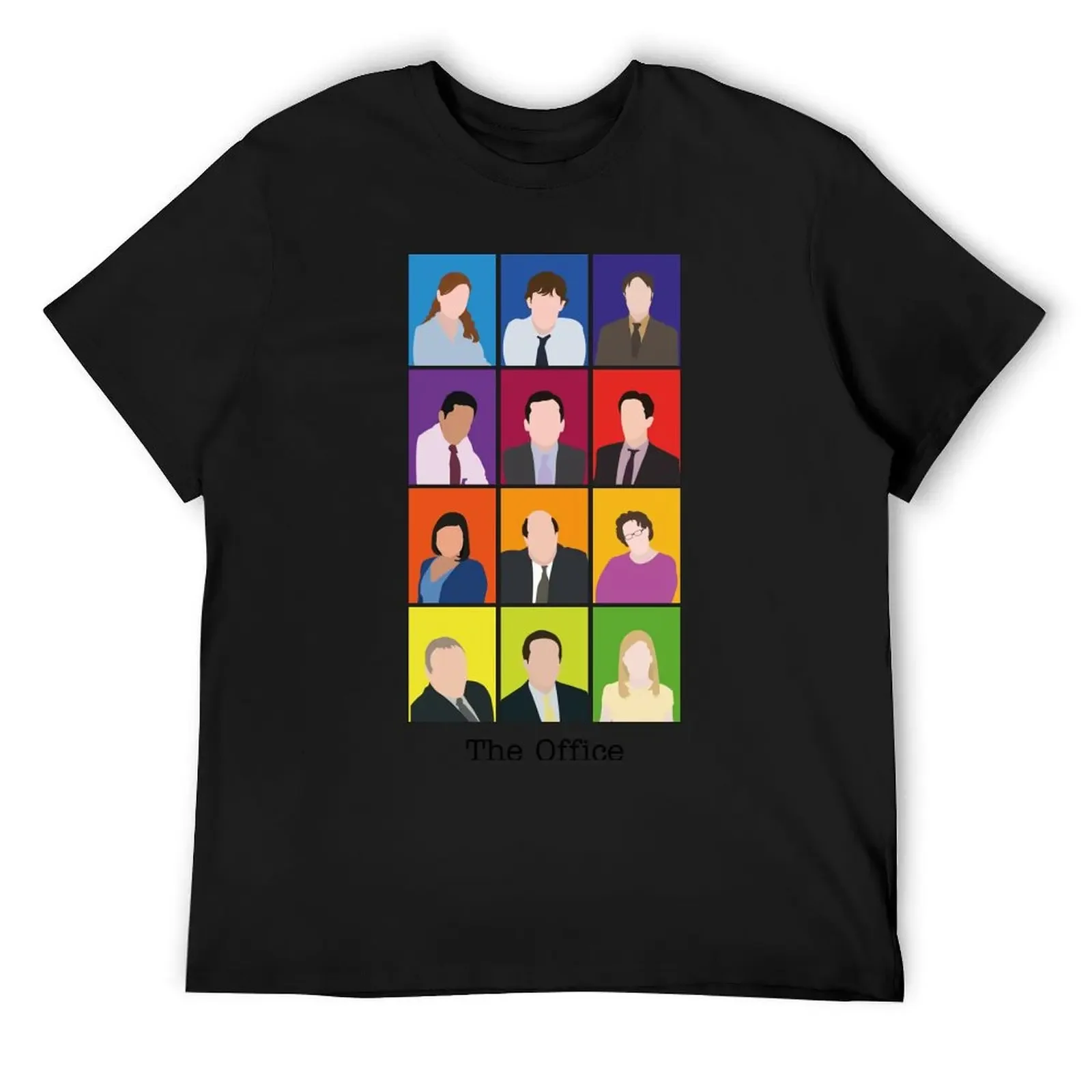 The Office Cast Illustration T-Shirt aesthetic clothes oversizeds oversized t shirt men